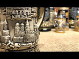 This video features a Traditional German beer stein with rustic finish and Deutschland cities. featured in The German Village Shop Hahndorf South Australia