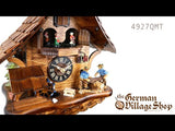 Video of battery operated cuckoo clock with Coo Coo call with music