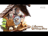 Video of battery operated cuckoo clock chalet design with Coo Coo call 
