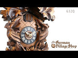 Video of battery operated cuckoo clock traditional cuckoo birdswith Coo Coo call 