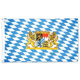 Flag - Bavarian with crest 3x2