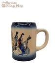 Beer Stein - Bavarian Coat arms with Blue trim