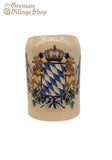 Stein - Stoneware Bayern Coat Arms 500ml (Natural)