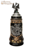 Beer Stein - Pewter Dragon