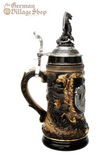 Beer Stein - Pewter Dragon