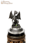 Beer Stein - Pewter Dragon