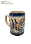 Beer Stein - Bavarian Coat arms with Blue trim