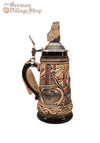Beer Stein - Coloured panaroma and Berlin Wall piece 1/4 L